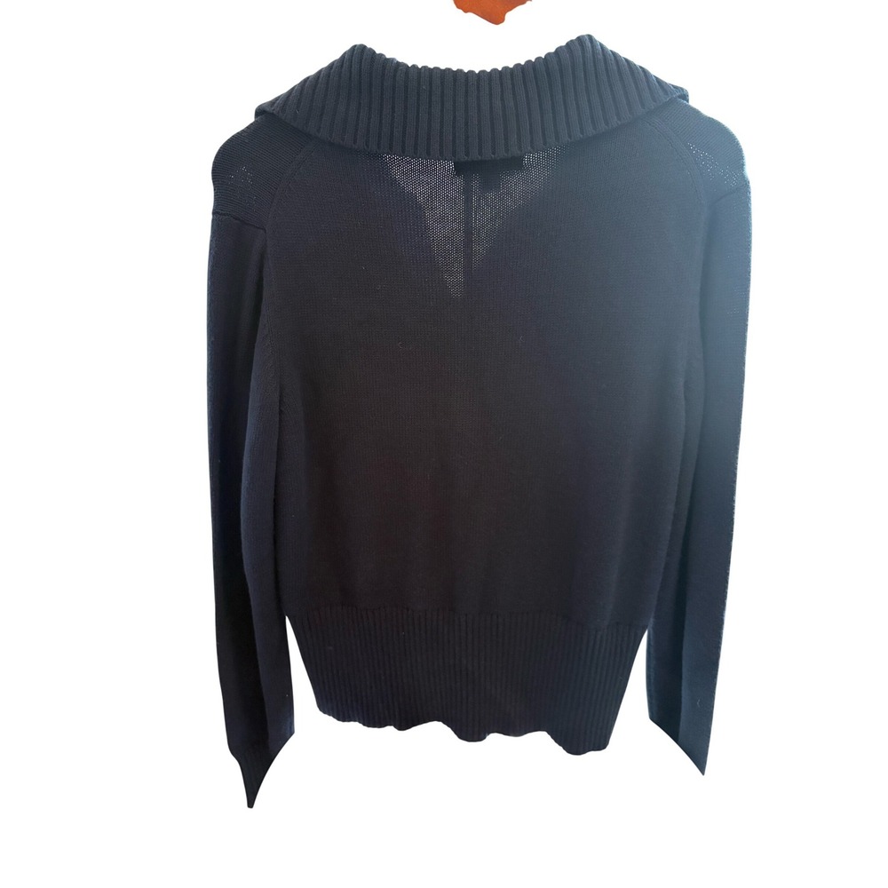 Truth by Republic‎ Mens XL TG Navy Blue Zip Up Sweater - Picture 2 of 4